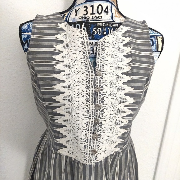 Grey Xhilaration Summer Dress Medium M - Picture 2 of 5